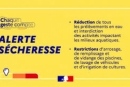 Alerte secheresse: mesures de limitation des usages de l'eau